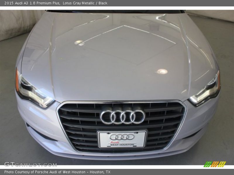 Lotus Gray Metallic / Black 2015 Audi A3 1.8 Premium Plus