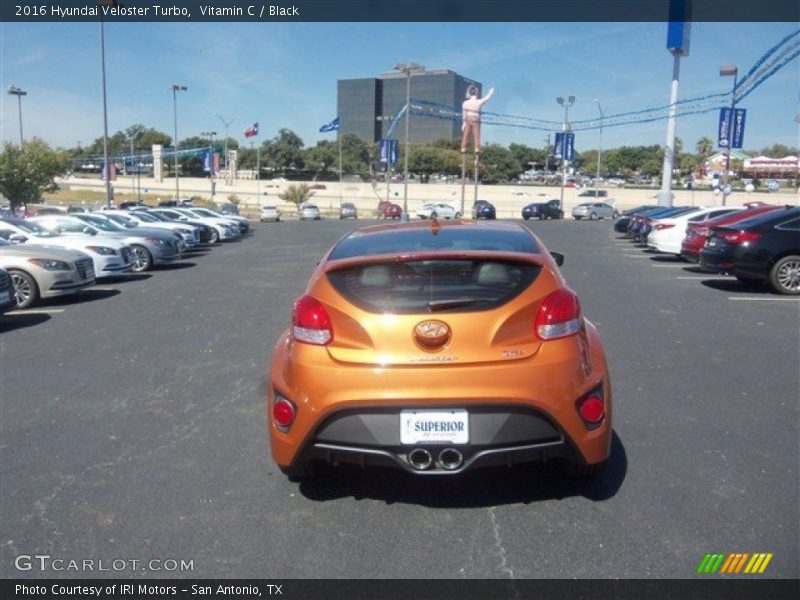 Vitamin C / Black 2016 Hyundai Veloster Turbo