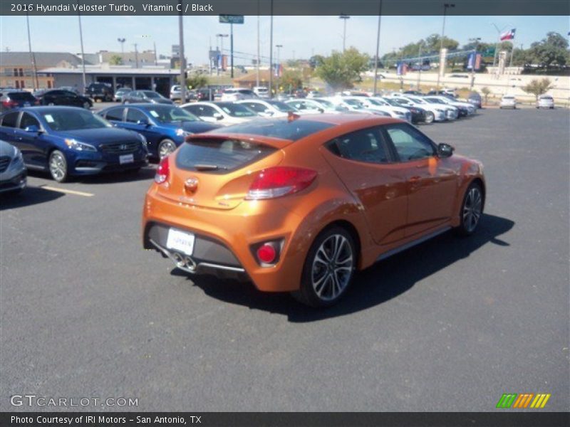 Vitamin C / Black 2016 Hyundai Veloster Turbo