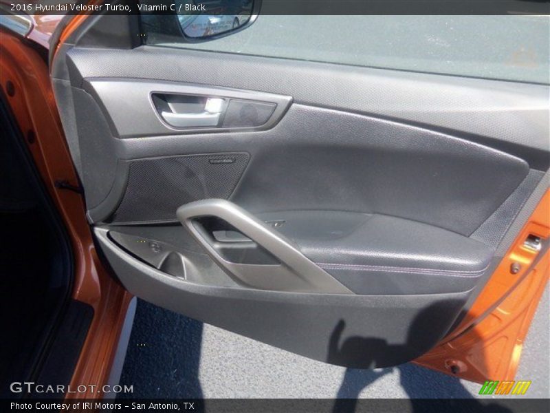 Vitamin C / Black 2016 Hyundai Veloster Turbo