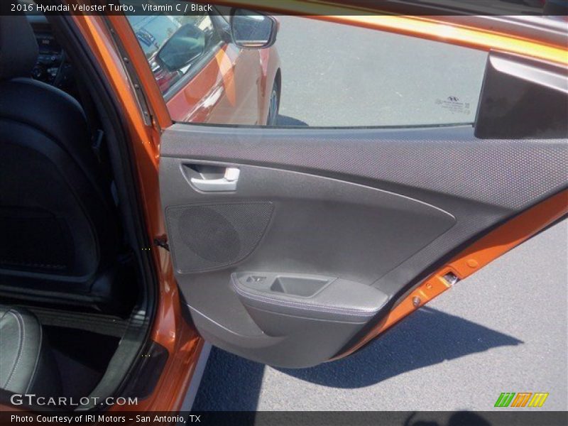 Vitamin C / Black 2016 Hyundai Veloster Turbo