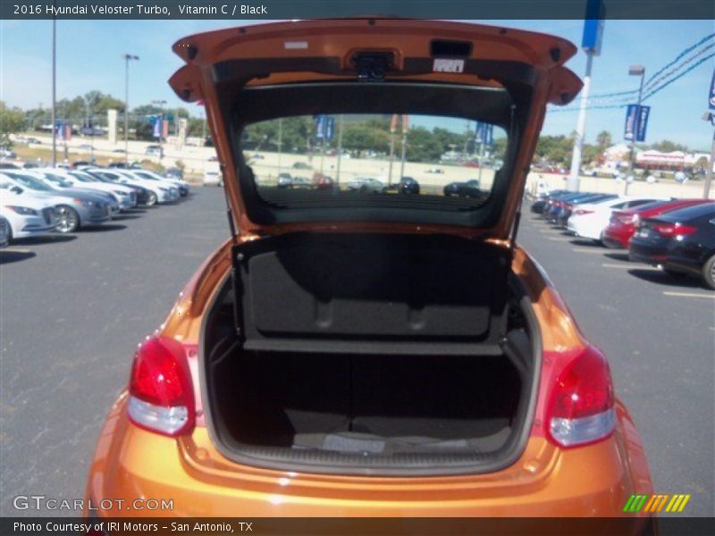 Vitamin C / Black 2016 Hyundai Veloster Turbo