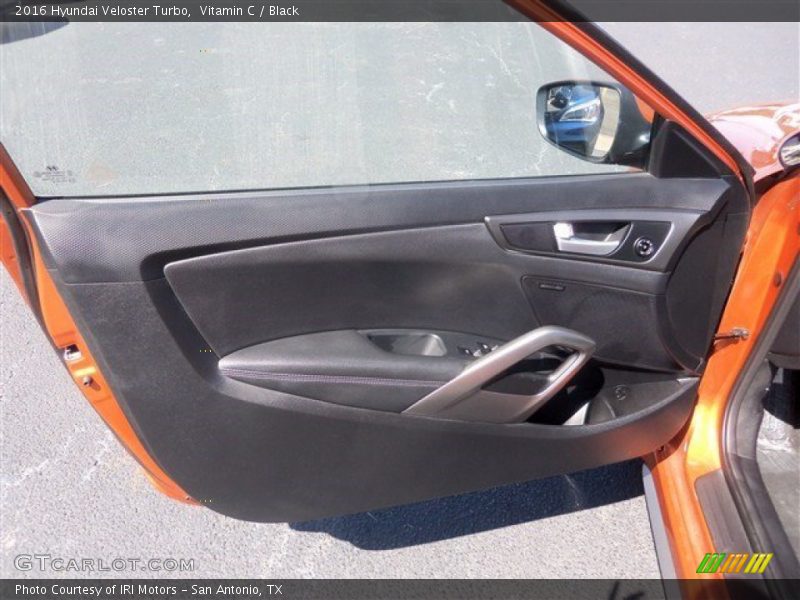 Vitamin C / Black 2016 Hyundai Veloster Turbo