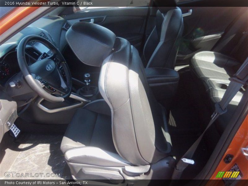 Vitamin C / Black 2016 Hyundai Veloster Turbo