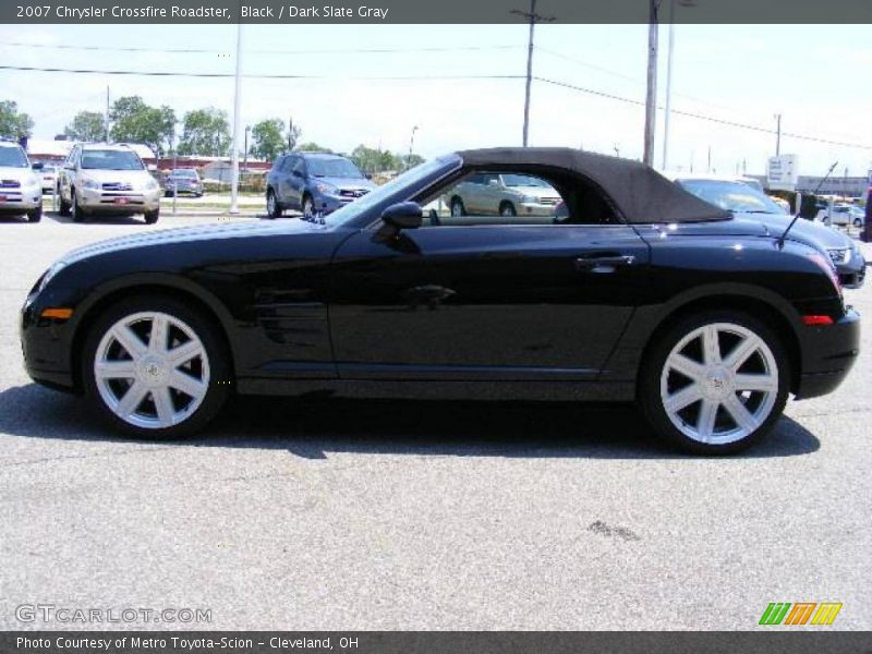Black / Dark Slate Gray 2007 Chrysler Crossfire Roadster