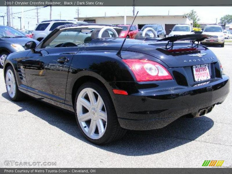 Black / Dark Slate Gray 2007 Chrysler Crossfire Roadster