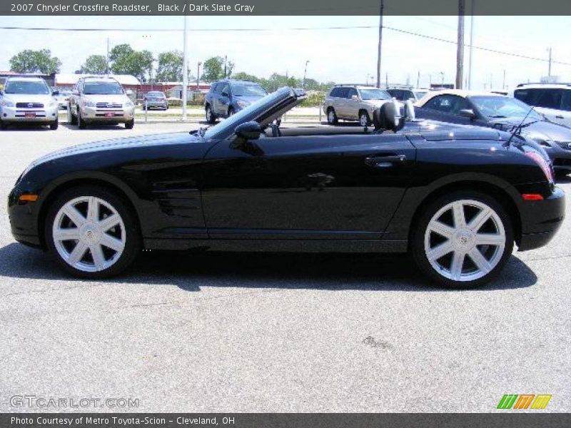 Black / Dark Slate Gray 2007 Chrysler Crossfire Roadster