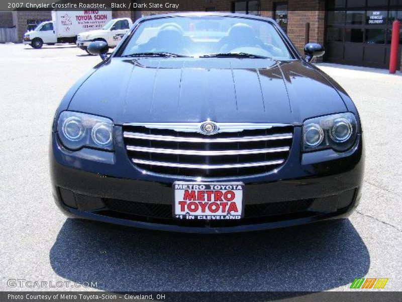 Black / Dark Slate Gray 2007 Chrysler Crossfire Roadster