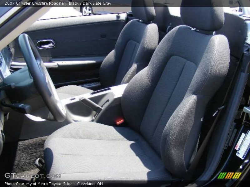  2007 Crossfire Roadster Dark Slate Gray Interior