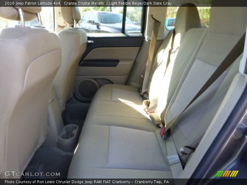 Granite Crystal Metallic / Light Pebble Beige/Dark Slate Gray 2016 Jeep Patriot Latitude 4x4