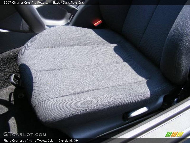 Black / Dark Slate Gray 2007 Chrysler Crossfire Roadster