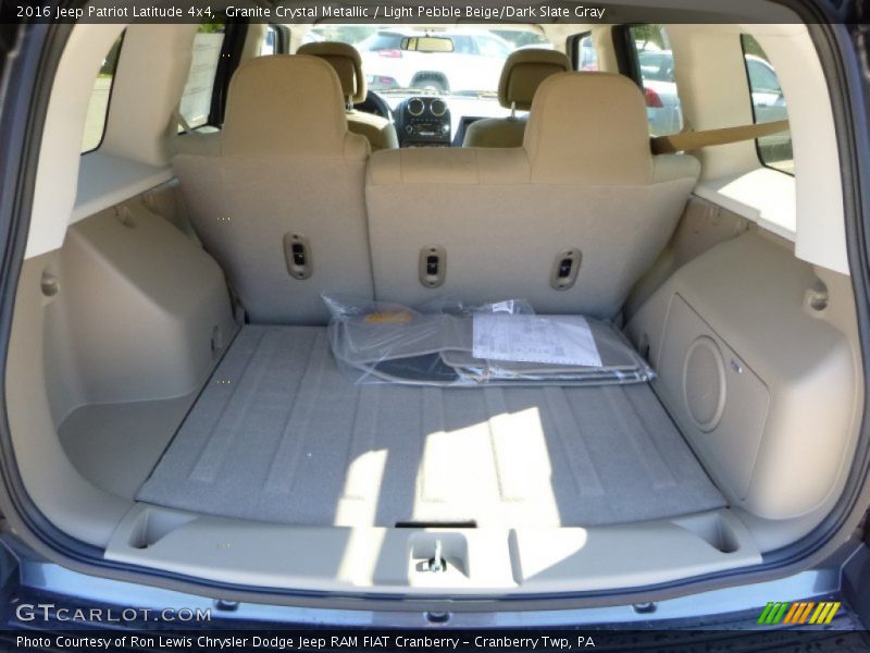 Granite Crystal Metallic / Light Pebble Beige/Dark Slate Gray 2016 Jeep Patriot Latitude 4x4