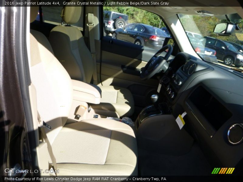 Granite Crystal Metallic / Light Pebble Beige/Dark Slate Gray 2016 Jeep Patriot Latitude 4x4
