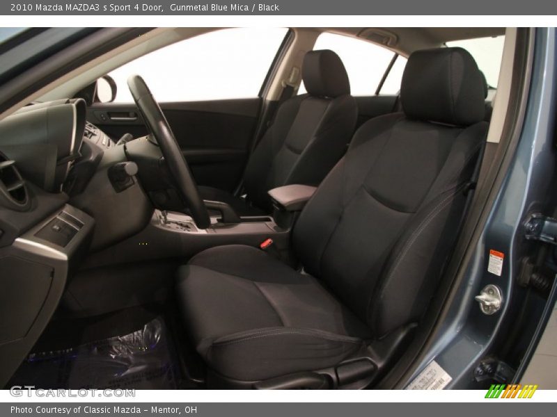 Front Seat of 2010 MAZDA3 s Sport 4 Door