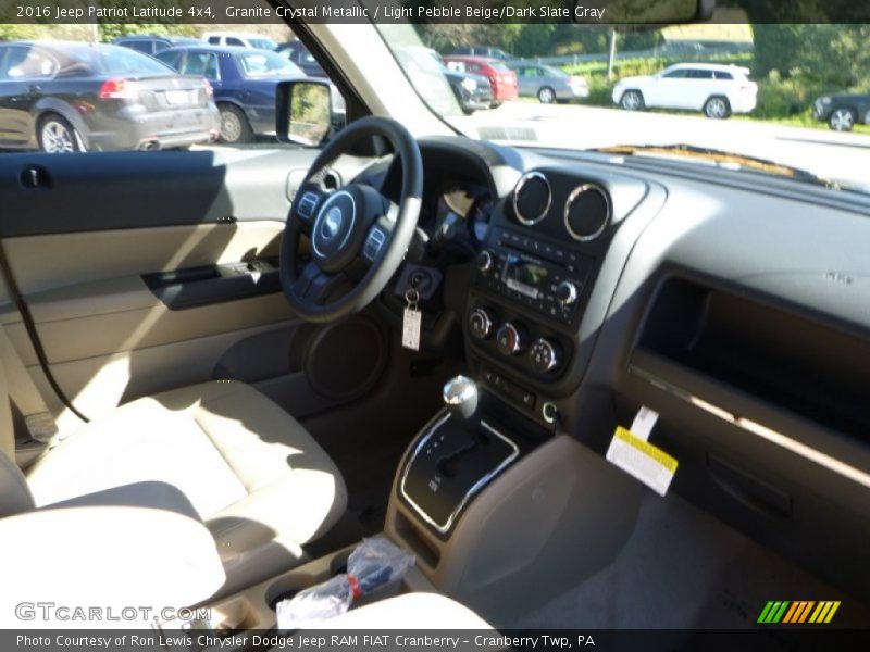 Granite Crystal Metallic / Light Pebble Beige/Dark Slate Gray 2016 Jeep Patriot Latitude 4x4