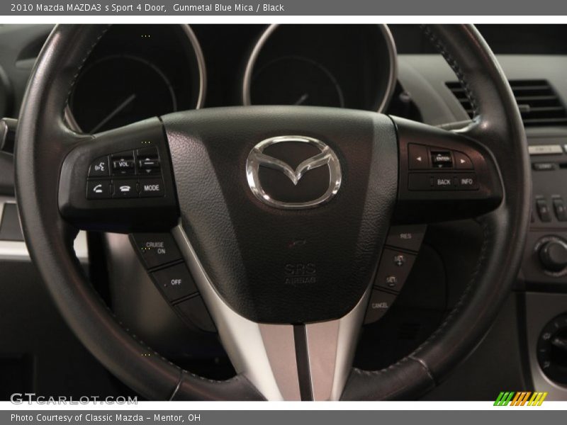  2010 MAZDA3 s Sport 4 Door Steering Wheel