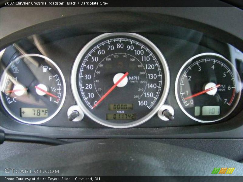  2007 Crossfire Roadster Roadster Gauges