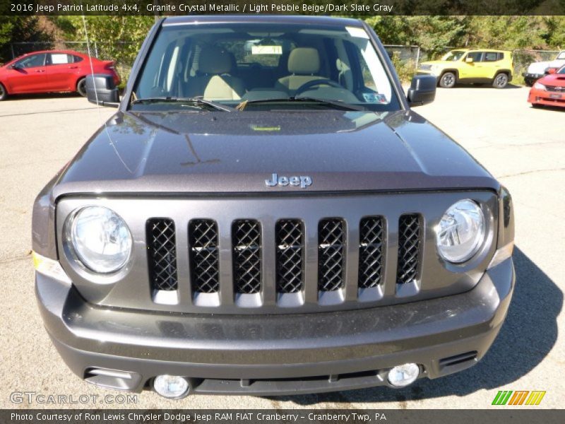 Granite Crystal Metallic / Light Pebble Beige/Dark Slate Gray 2016 Jeep Patriot Latitude 4x4