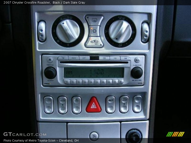 Black / Dark Slate Gray 2007 Chrysler Crossfire Roadster