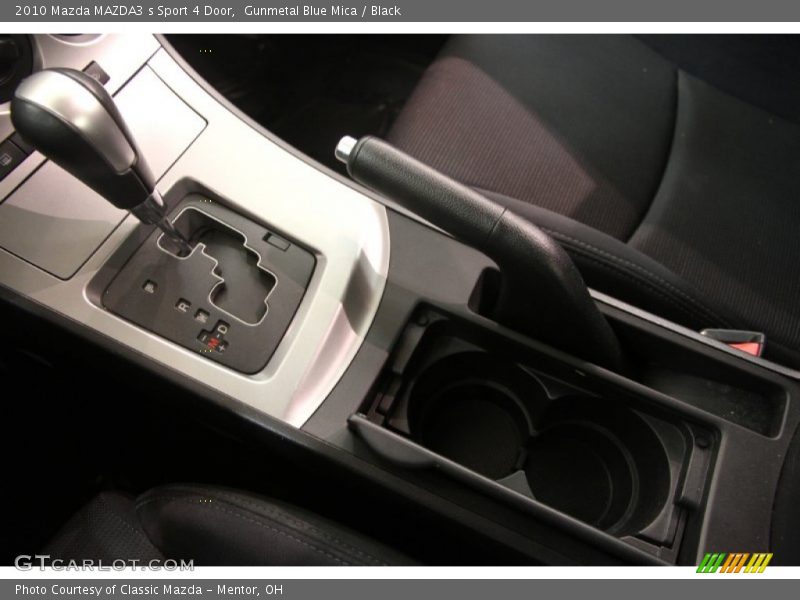 Gunmetal Blue Mica / Black 2010 Mazda MAZDA3 s Sport 4 Door