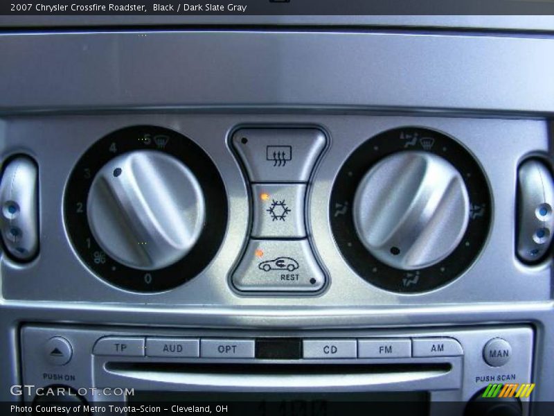 Black / Dark Slate Gray 2007 Chrysler Crossfire Roadster