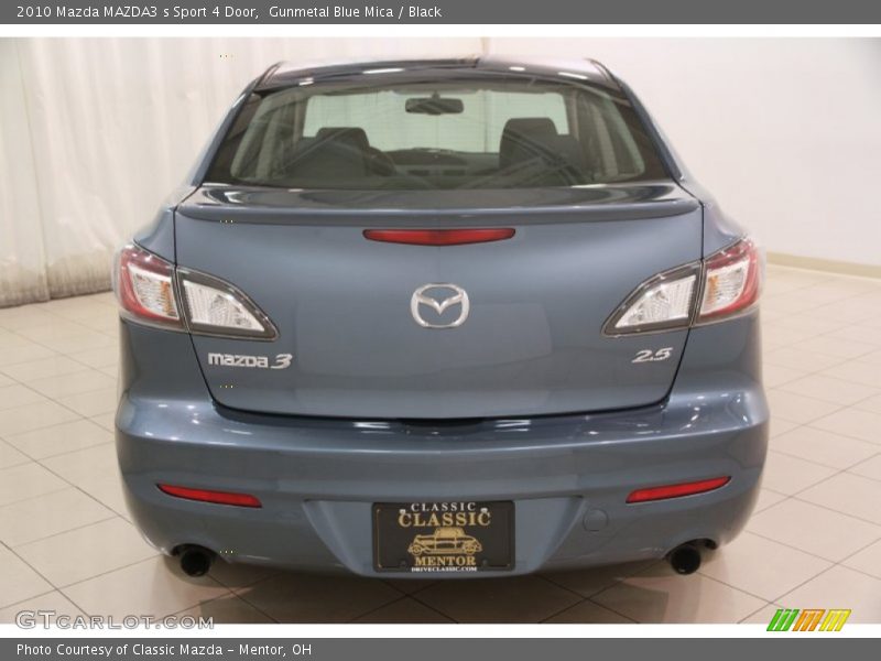 Gunmetal Blue Mica / Black 2010 Mazda MAZDA3 s Sport 4 Door