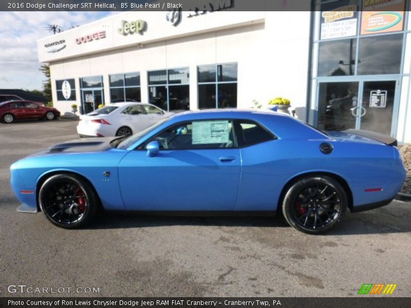  2016 Challenger SRT Hellcat B5 Blue Pearl