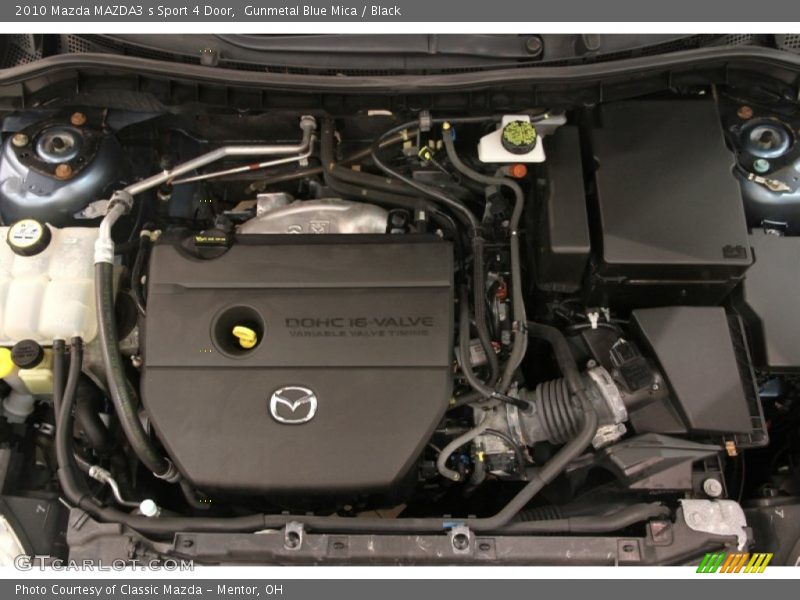 Gunmetal Blue Mica / Black 2010 Mazda MAZDA3 s Sport 4 Door
