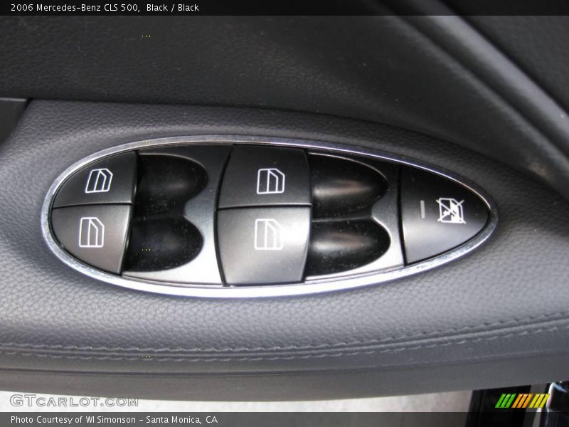 Black / Black 2006 Mercedes-Benz CLS 500