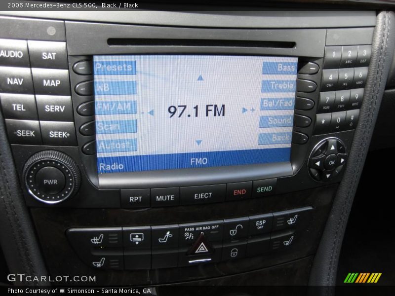 Black / Black 2006 Mercedes-Benz CLS 500