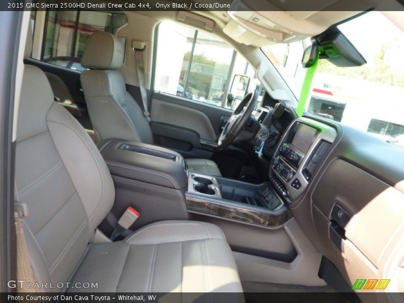 Onyx Black / Cocoa/Dune 2015 GMC Sierra 2500HD Denali Crew Cab 4x4