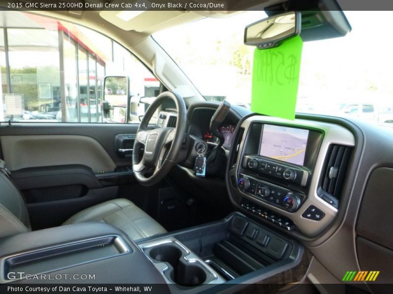 Onyx Black / Cocoa/Dune 2015 GMC Sierra 2500HD Denali Crew Cab 4x4