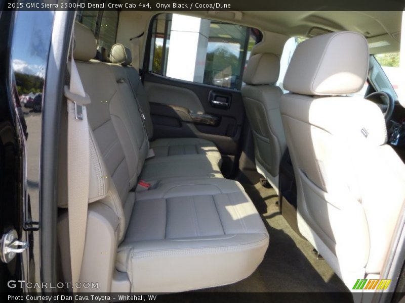 Onyx Black / Cocoa/Dune 2015 GMC Sierra 2500HD Denali Crew Cab 4x4