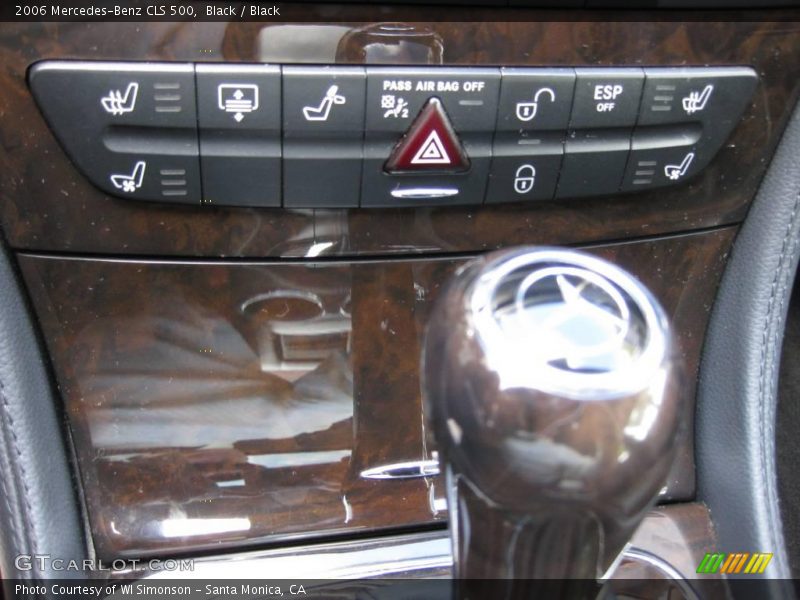 Black / Black 2006 Mercedes-Benz CLS 500