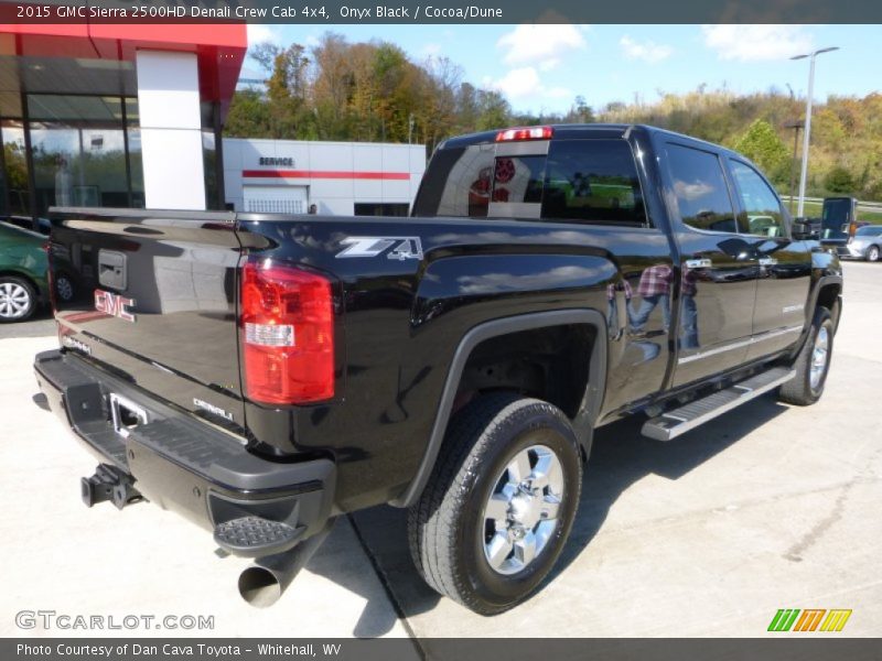 Onyx Black / Cocoa/Dune 2015 GMC Sierra 2500HD Denali Crew Cab 4x4