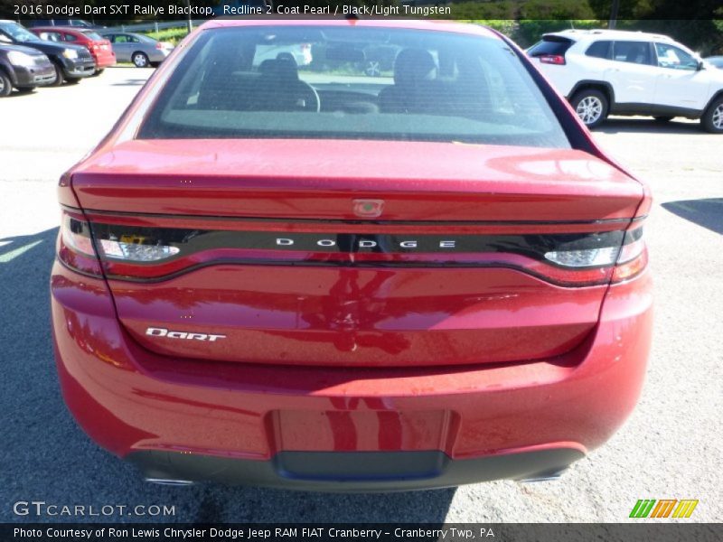 Redline 2 Coat Pearl / Black/Light Tungsten 2016 Dodge Dart SXT Rallye Blacktop