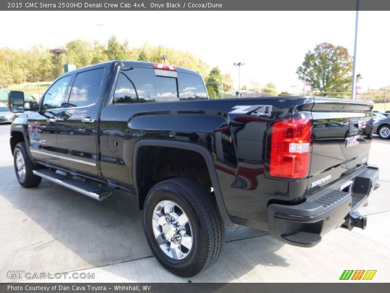 Onyx Black / Cocoa/Dune 2015 GMC Sierra 2500HD Denali Crew Cab 4x4