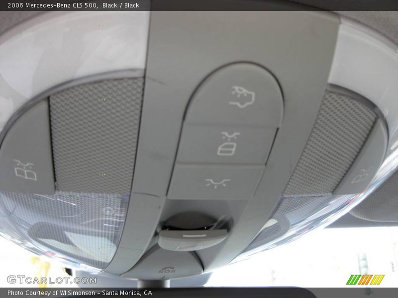 Black / Black 2006 Mercedes-Benz CLS 500
