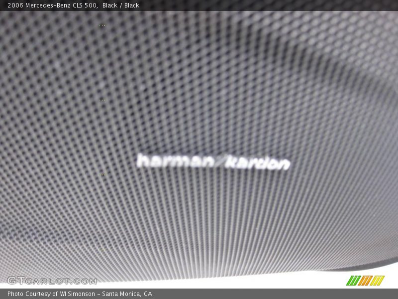 Black / Black 2006 Mercedes-Benz CLS 500