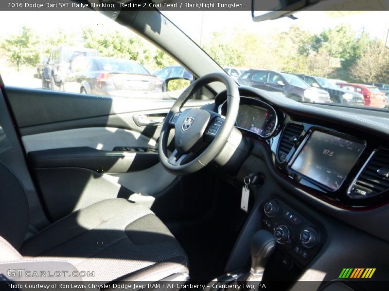 Redline 2 Coat Pearl / Black/Light Tungsten 2016 Dodge Dart SXT Rallye Blacktop