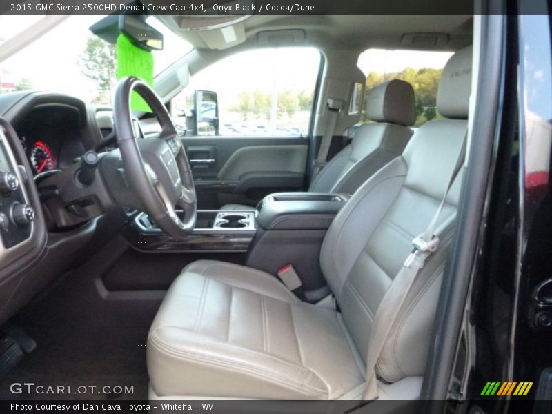 Onyx Black / Cocoa/Dune 2015 GMC Sierra 2500HD Denali Crew Cab 4x4