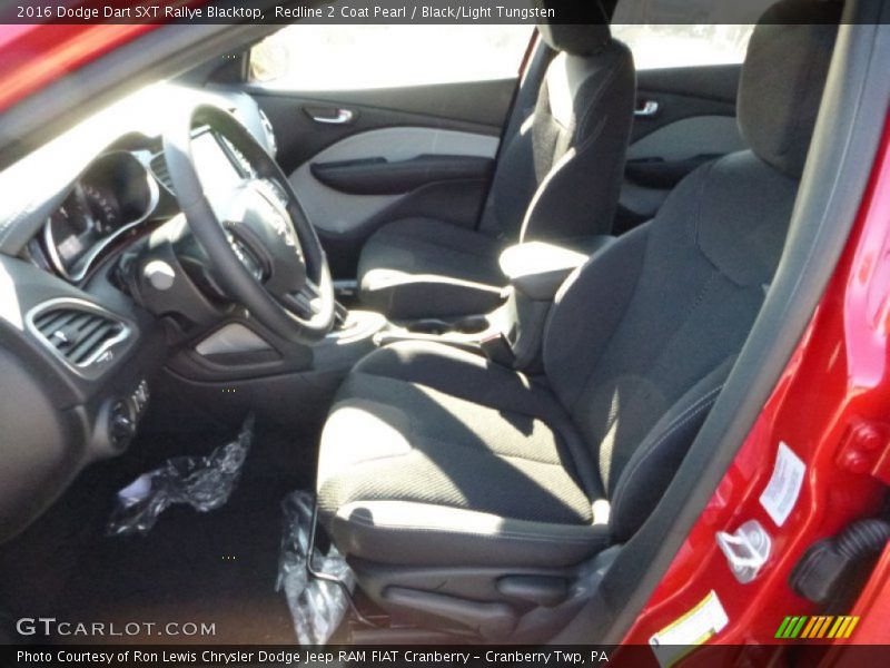 Redline 2 Coat Pearl / Black/Light Tungsten 2016 Dodge Dart SXT Rallye Blacktop