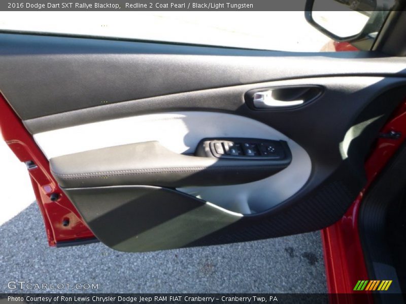 Redline 2 Coat Pearl / Black/Light Tungsten 2016 Dodge Dart SXT Rallye Blacktop