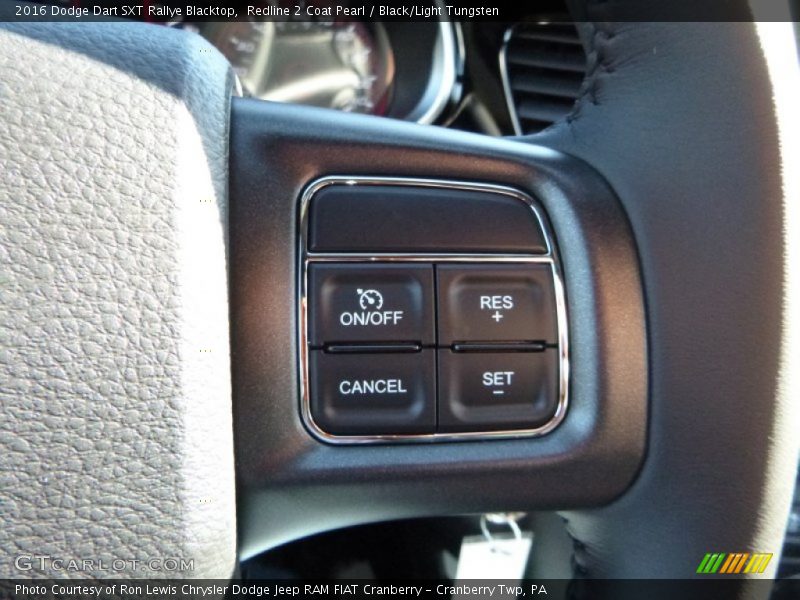 Redline 2 Coat Pearl / Black/Light Tungsten 2016 Dodge Dart SXT Rallye Blacktop