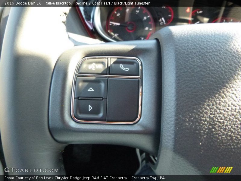 Redline 2 Coat Pearl / Black/Light Tungsten 2016 Dodge Dart SXT Rallye Blacktop