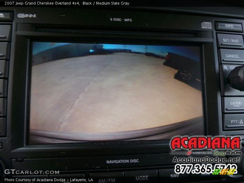 Black / Medium Slate Gray 2007 Jeep Grand Cherokee Overland 4x4