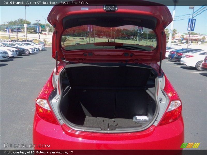 Boston Red / Gray 2016 Hyundai Accent SE Hatchback