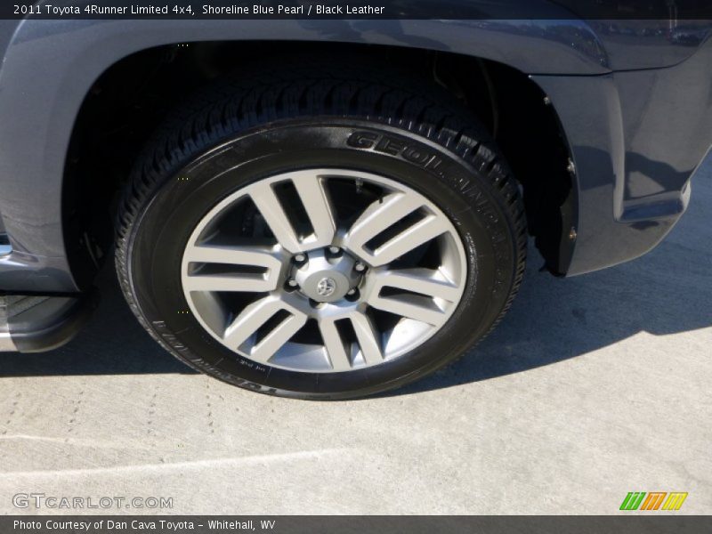 Shoreline Blue Pearl / Black Leather 2011 Toyota 4Runner Limited 4x4
