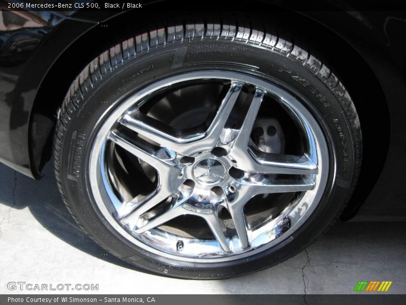 Black / Black 2006 Mercedes-Benz CLS 500