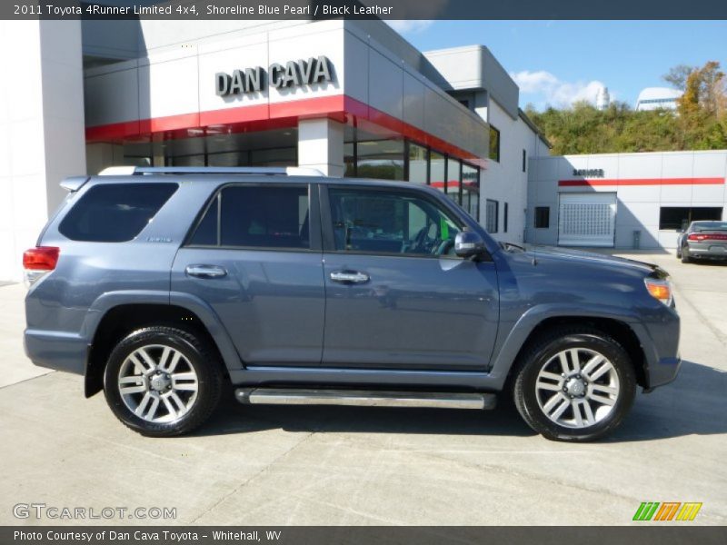 Shoreline Blue Pearl / Black Leather 2011 Toyota 4Runner Limited 4x4